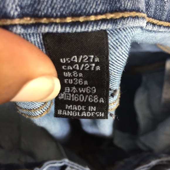 GAP Slim Straight Crop Ankle Jeans B-2 - Picture 6 of 7